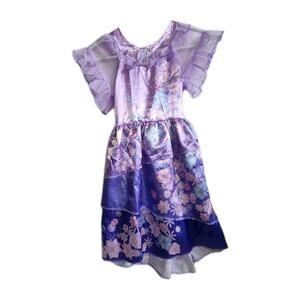 Disney Isabela Madrigal Tangled Rapunzel Girls Dress 4/6 Costume Cosplay